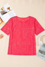 Round Neck Short Sleeve T-Shirt