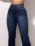 High Rise Bootcut Jeans