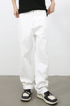 Men's Mid Rise Jeans with Pockets