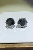 4 Carat Moissanite 925 Sterling Silver Stud Earrings - felvior
