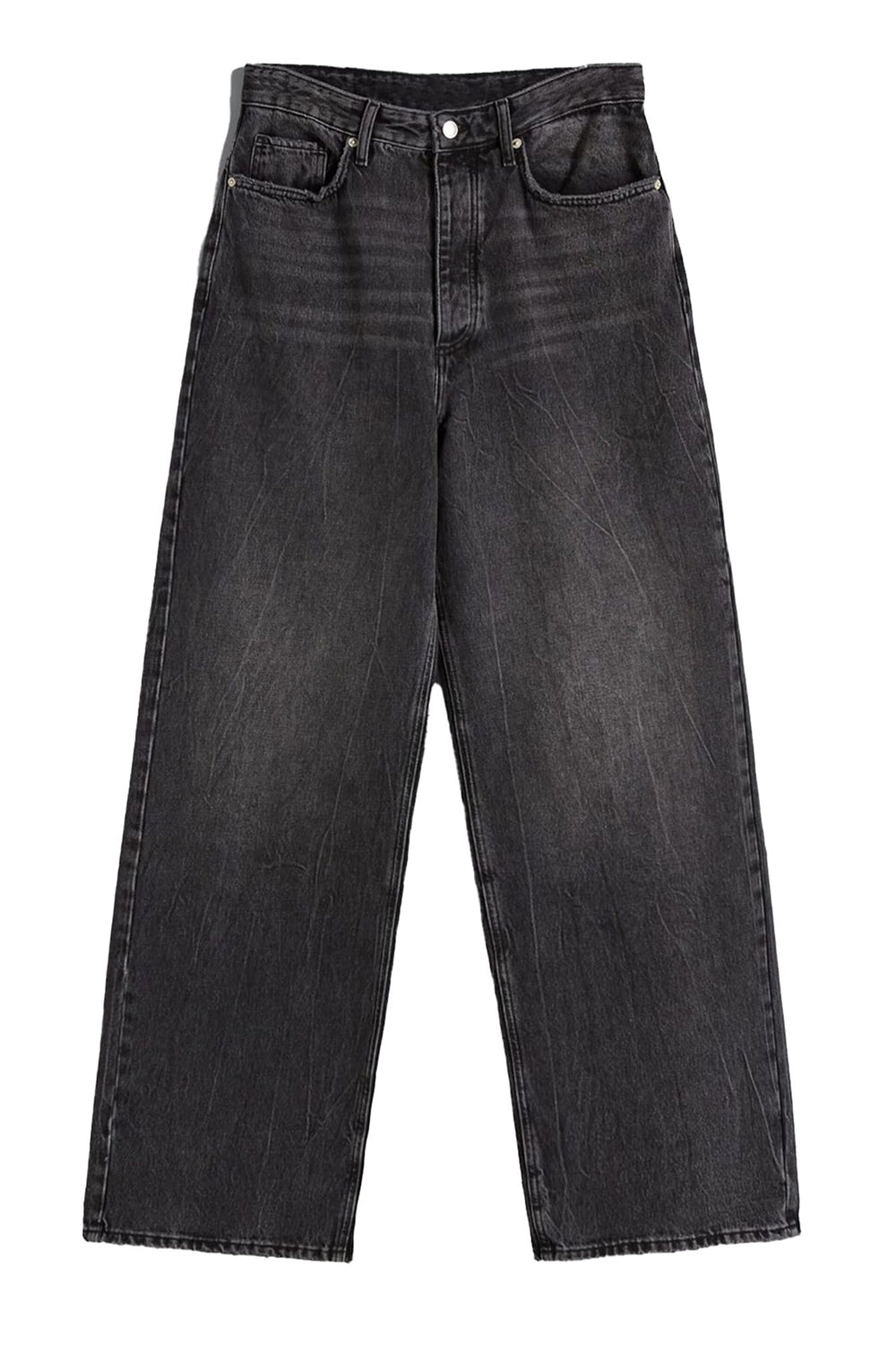 High Waist Wide Leg Jeans - felvior