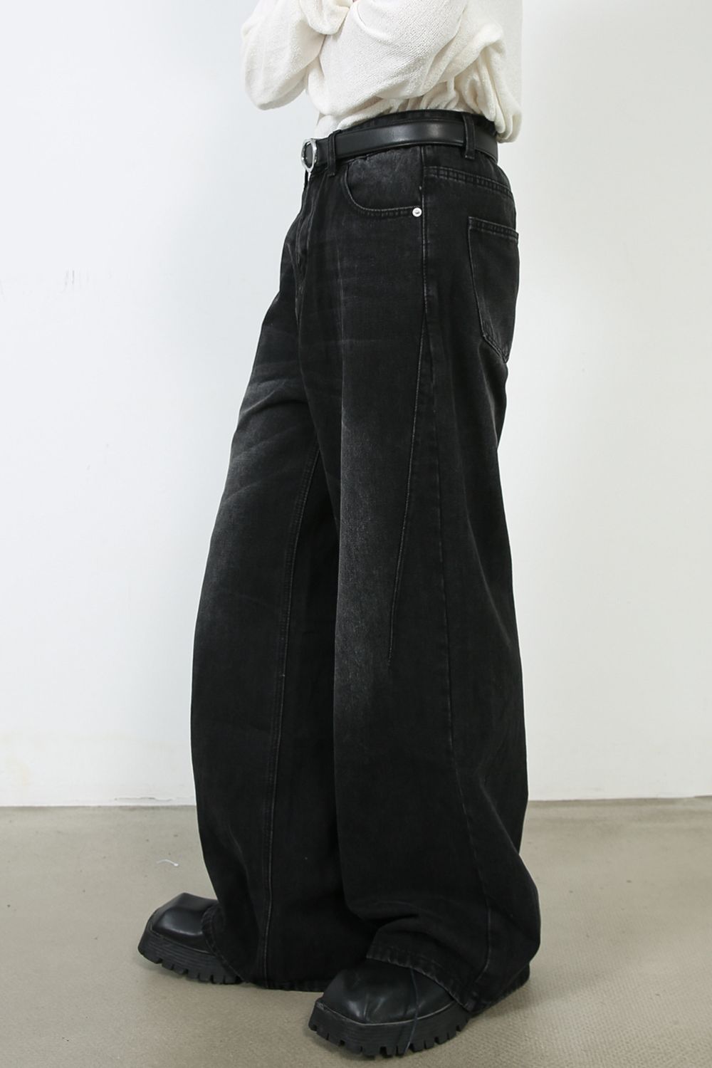 Men's Wide Leg Jeans Zweitbild