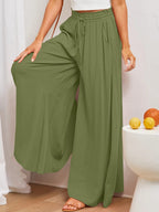 Wide Leg Pants with Pockets