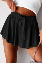 Drawstring Active Skorts