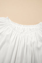 Lace Detail Off-Shoulder Blouse