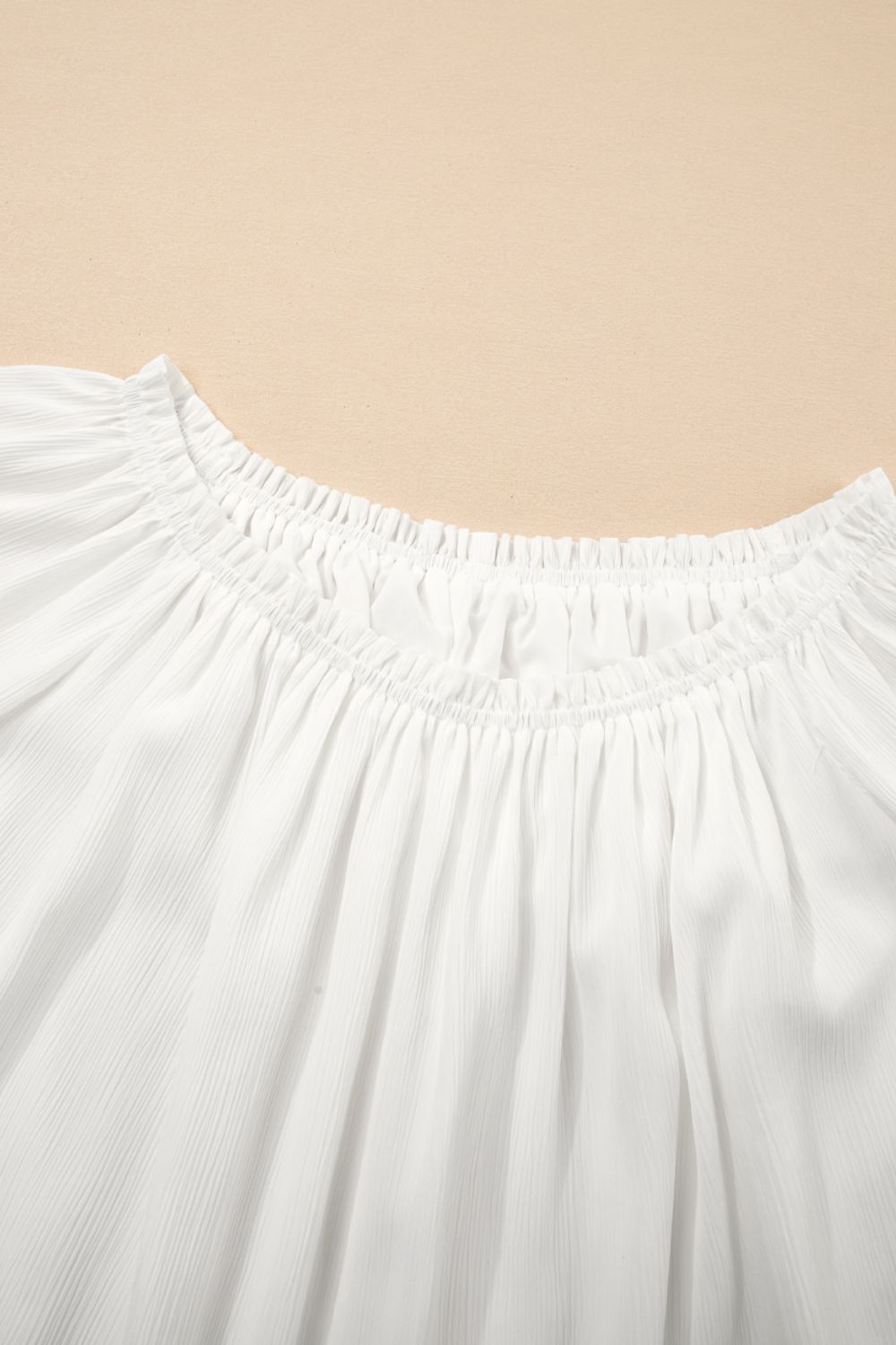 Lace Detail Off-Shoulder Blouse