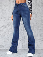 High Rise Jeans with Pockets