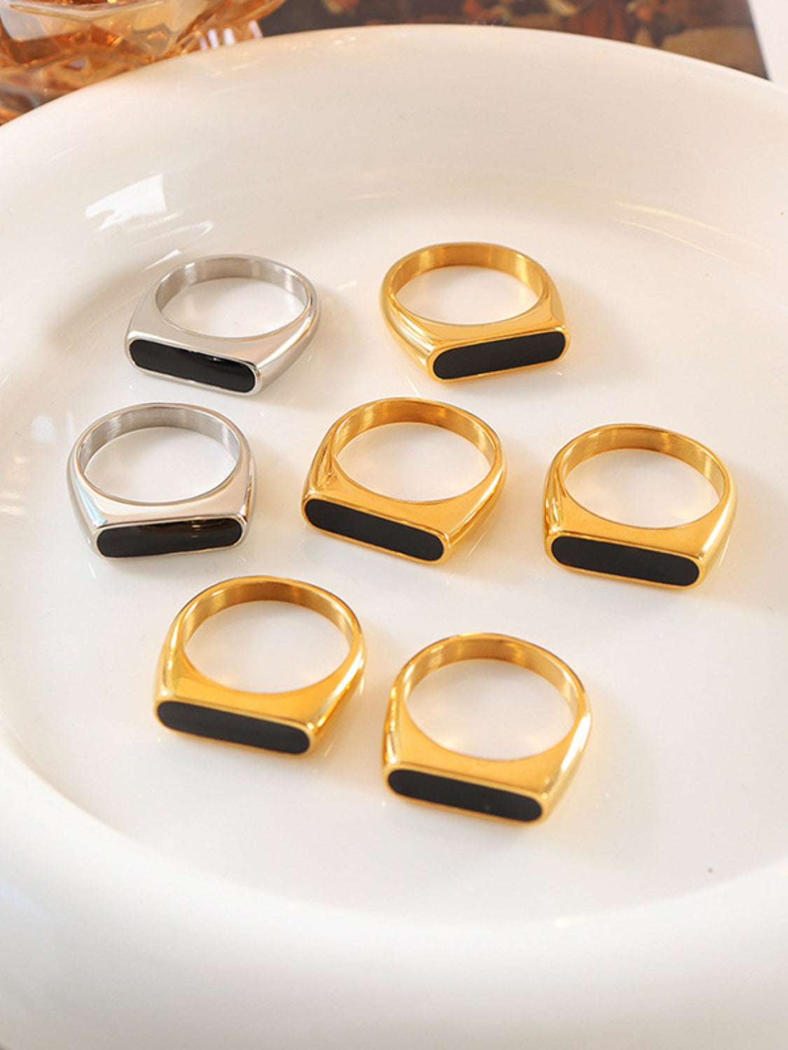 Titanium Steel Oil Drip Ring - felvior