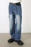 Men's Loose Fit Jeans with Pockets