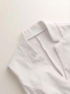 Button Down Vest Coat