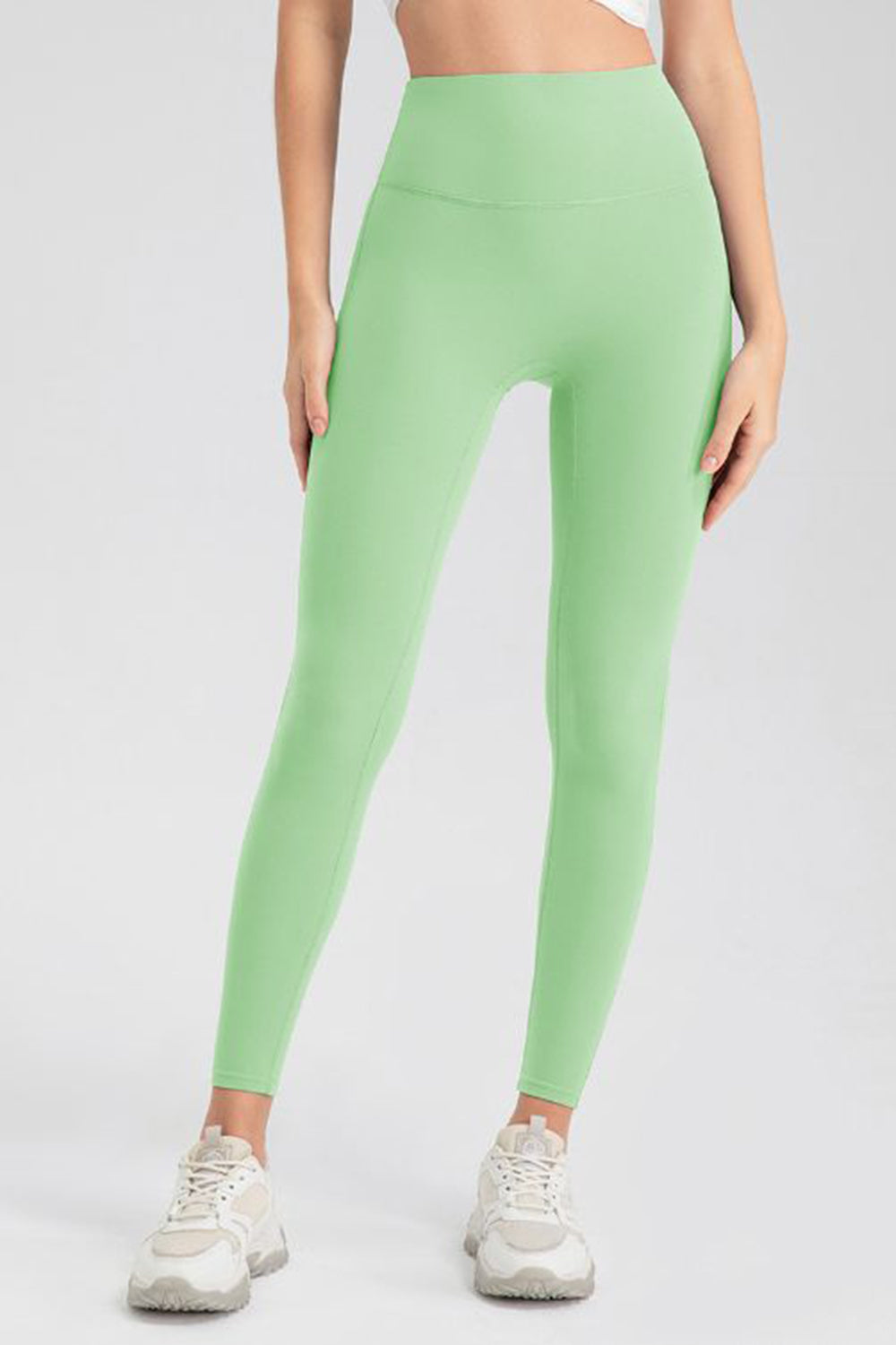 High Waist Skinny Active Pants - felvior
