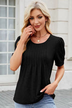 Round Neck Short Sleeve T-Shirt