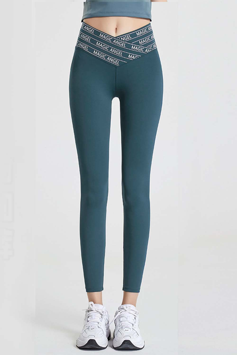 Wide Waistband Sports Pants - felvior
