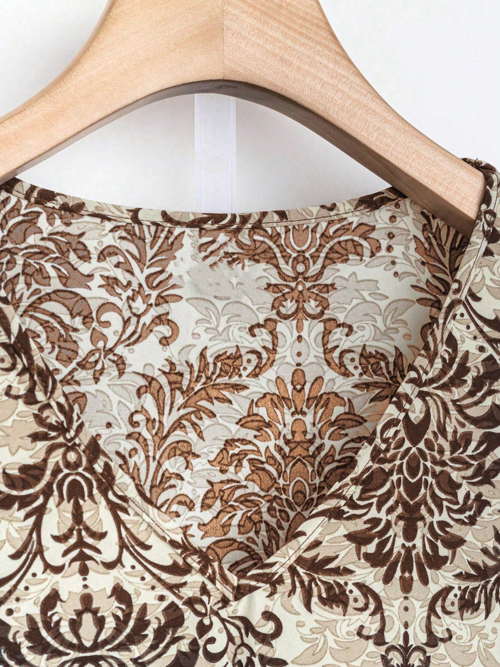 Printed Ruffled Cap Sleeve Top and Pants Set