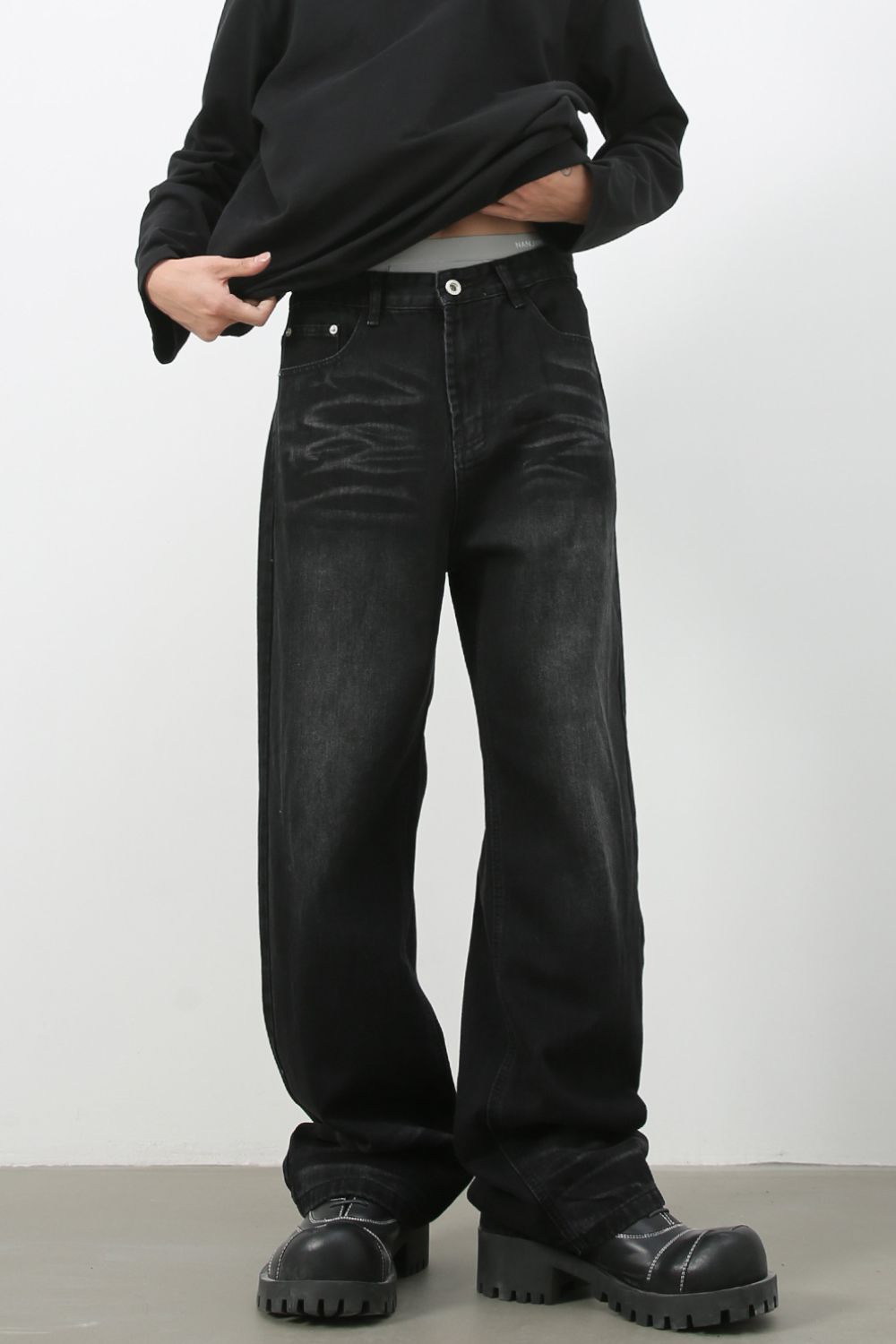 Men's Wide Leg Jeans Hauptbild