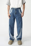 Men's Tie-Dye Washed Straight Leg Jeans