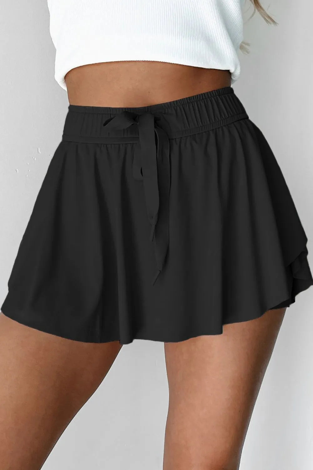 Drawstring Active Skorts - felvior