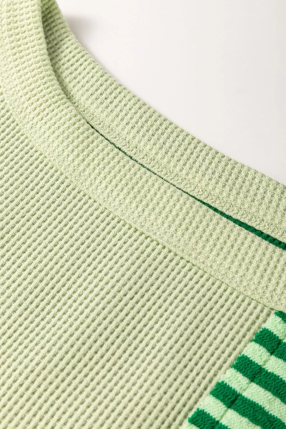 Striped Textured Half Sleeve T-Shirt