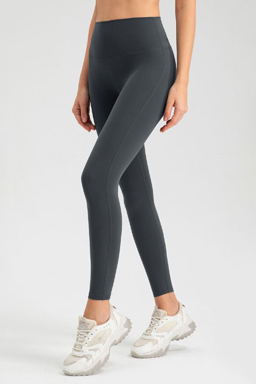 High Waist Skinny Active Pants - felvior