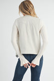 Aemi + Co Heart Rivet Detail Suede Vest Coat - felvior