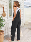 V-Neck Spaghetti Strap Jumpsuit - felvior