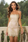Spaghetti Strap Mini Dress - felvior