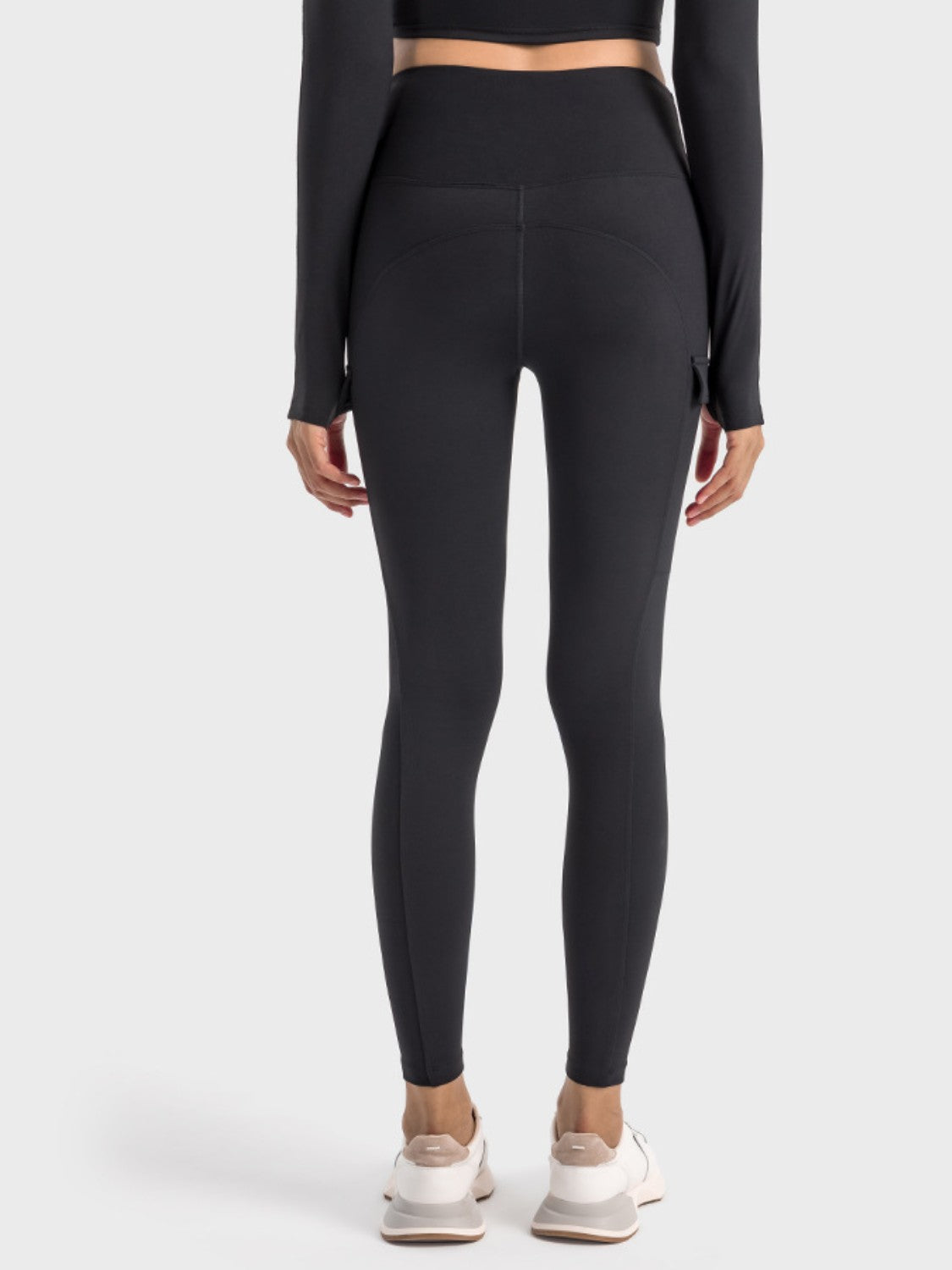 Millennia Wide Waistband Sports Leggings - felvior