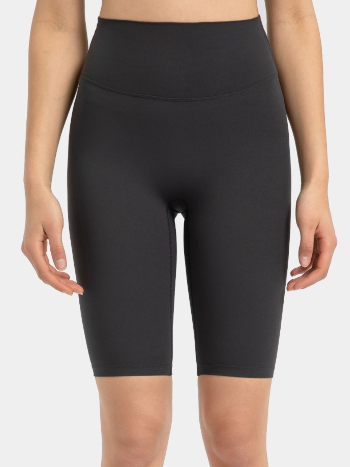 Millennia Aktiv-Shorts mit hohem Bund und breitem Bund Zweitbild