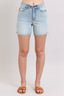 Judy Blue Plus Size Denim Shorts - 2 Button with Pockets