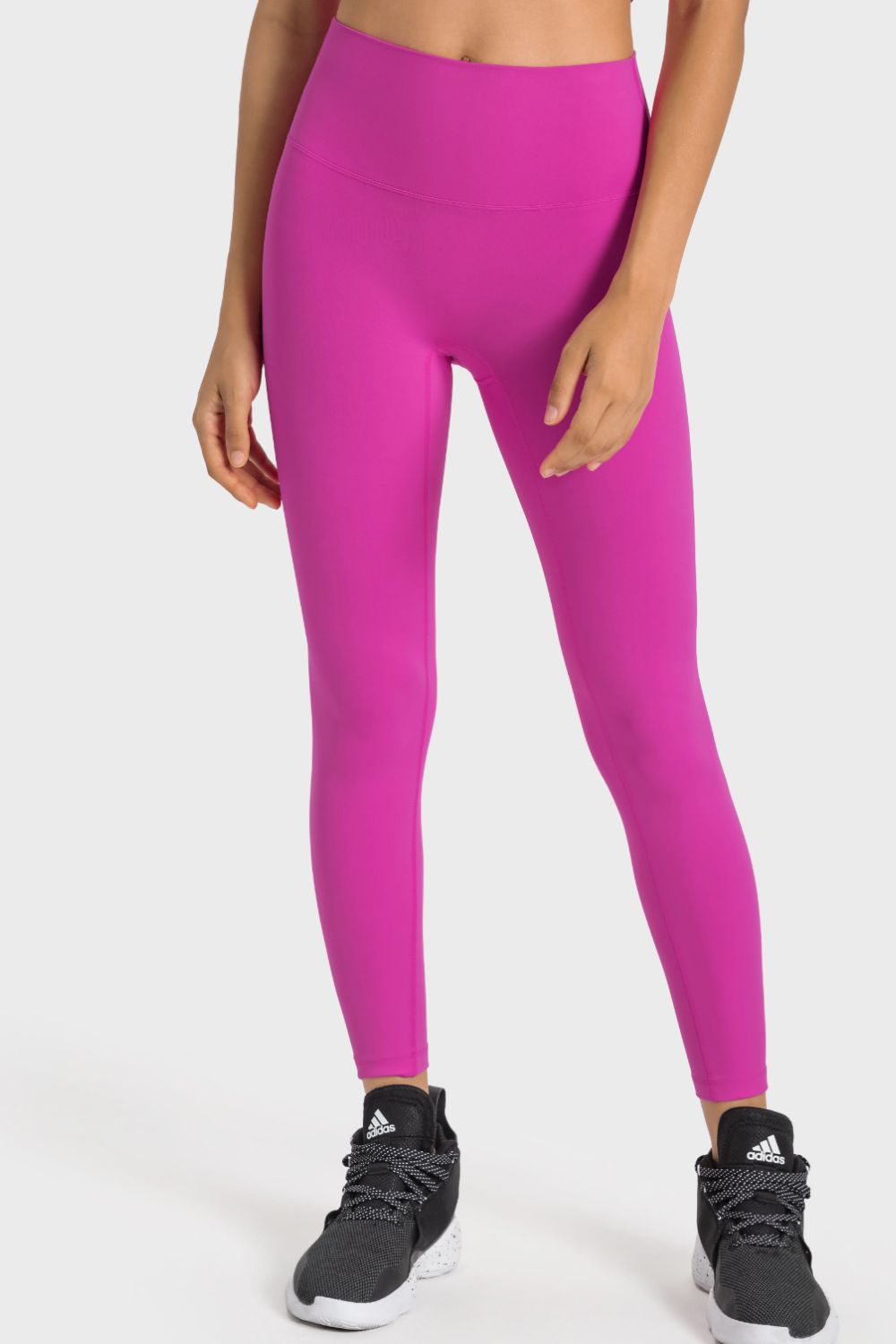 Millennia High-Rise Wide Waistband Yoga Leggings - felvior