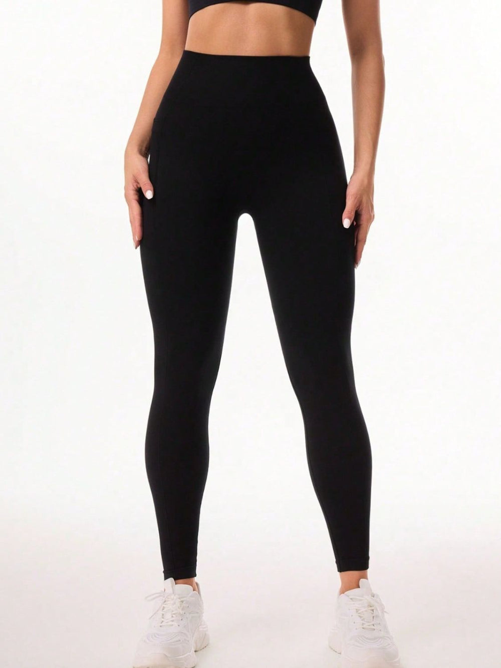 Pocketed High Waist Active Leggings - felvior