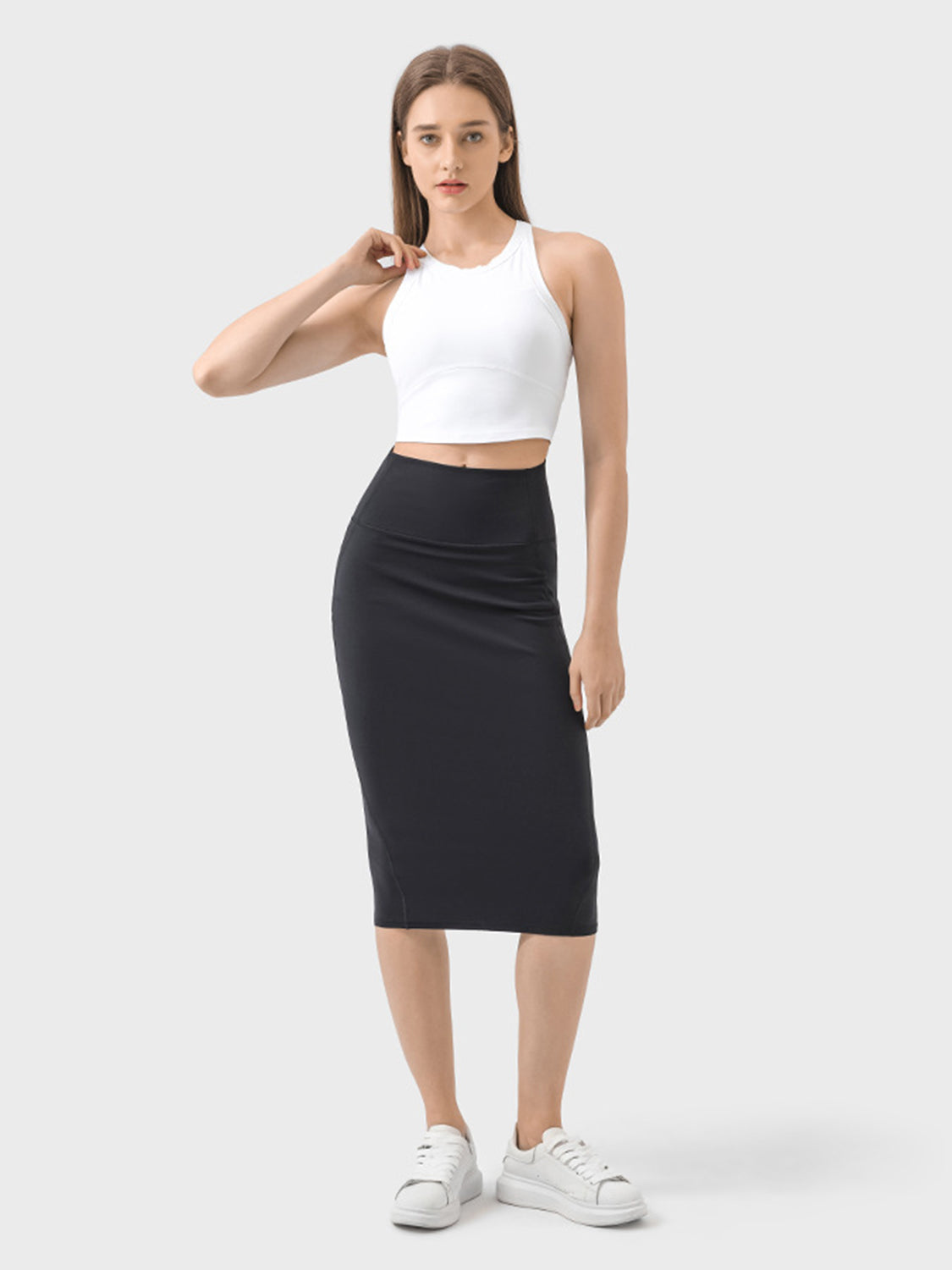 Millennia Slit Wrap Active Skirt - felvior