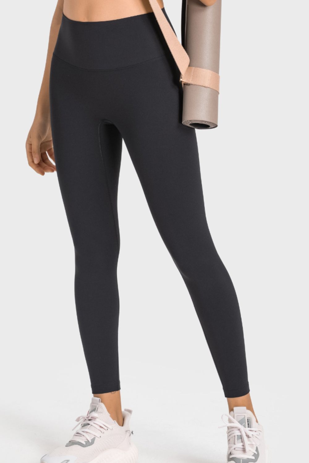Millennia High-Rise Wide Waistband Yoga Leggings - felvior