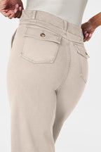 High Waist Jeans with Pockets