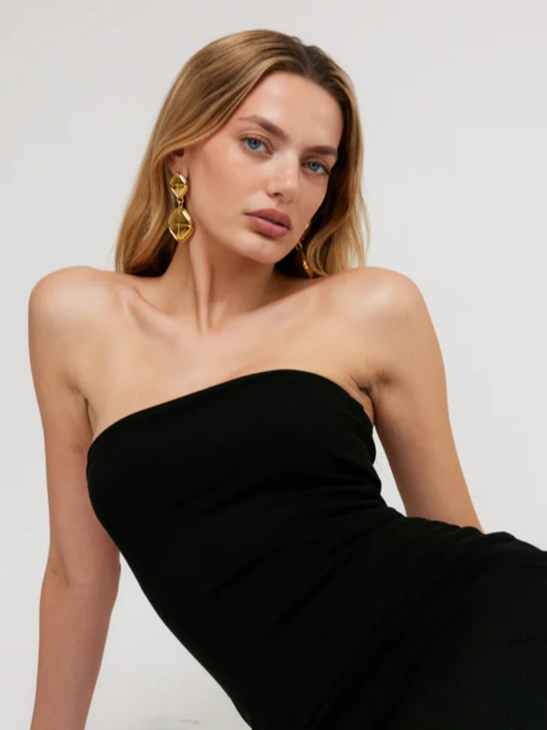 18K Gold-Plated Stainless Steel Square Earrings - felvior