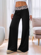 High Waist Leopard Pants