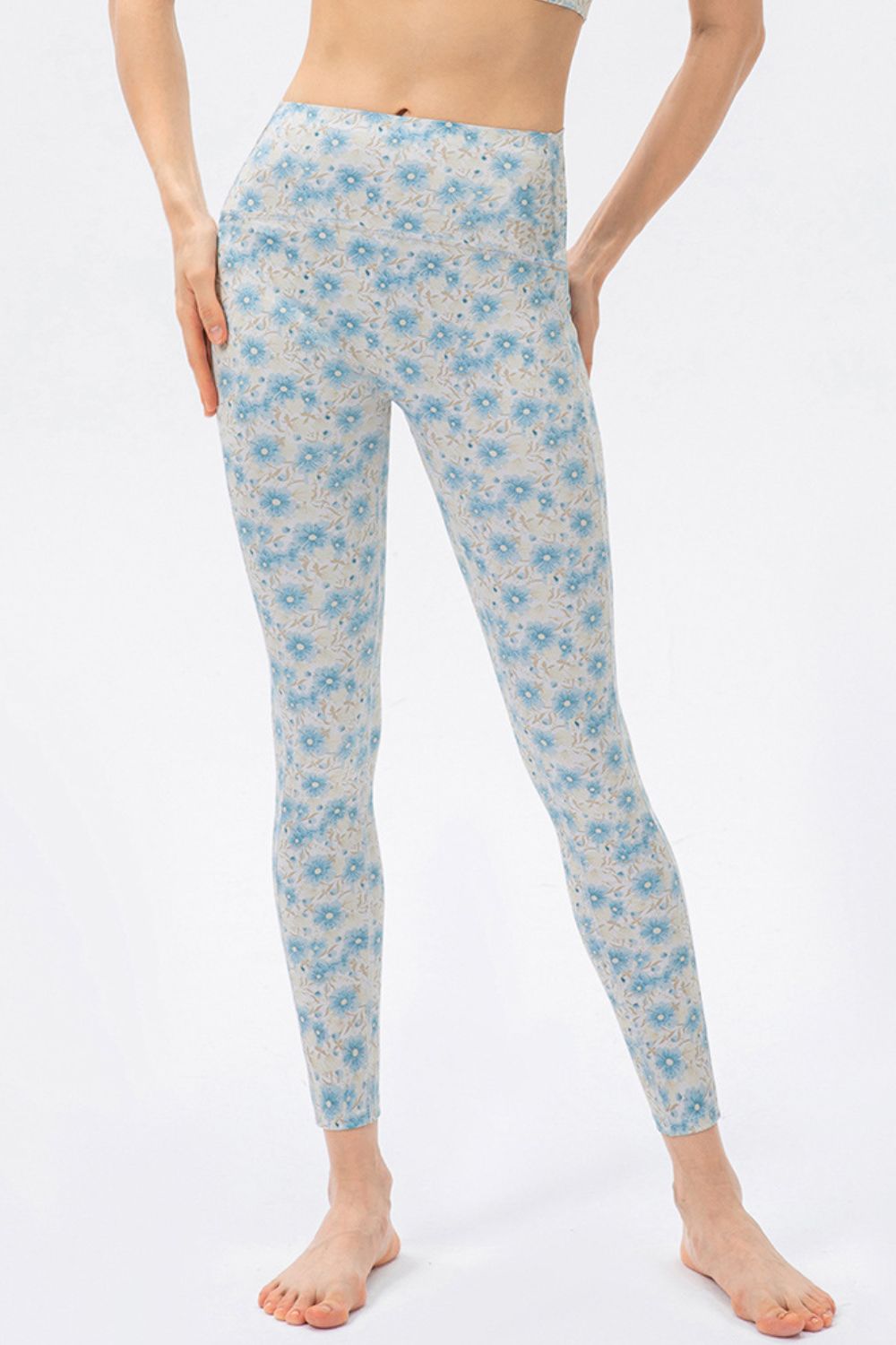 High Waist Skinny Active Pants - felvior