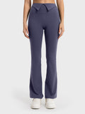 Millennia Wide Waistband Bootcut Sport Pants - felvior