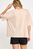 SAGE+FIG Love-Inpired Graphic Oversized T-Shirt