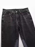 Men's Washed Bootcut Jeans - felvior