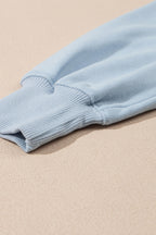 Half Zip Long Sleeve Top and Joggers Set