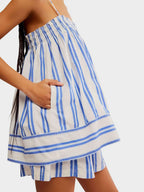 Smocked Square Neck Cami and Shorts Set