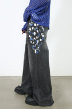 Men's Wide Leg Jeans