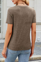 Round Neck Short Sleeve T-Shirt