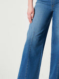 Wide Leg Long Jeans - felvior