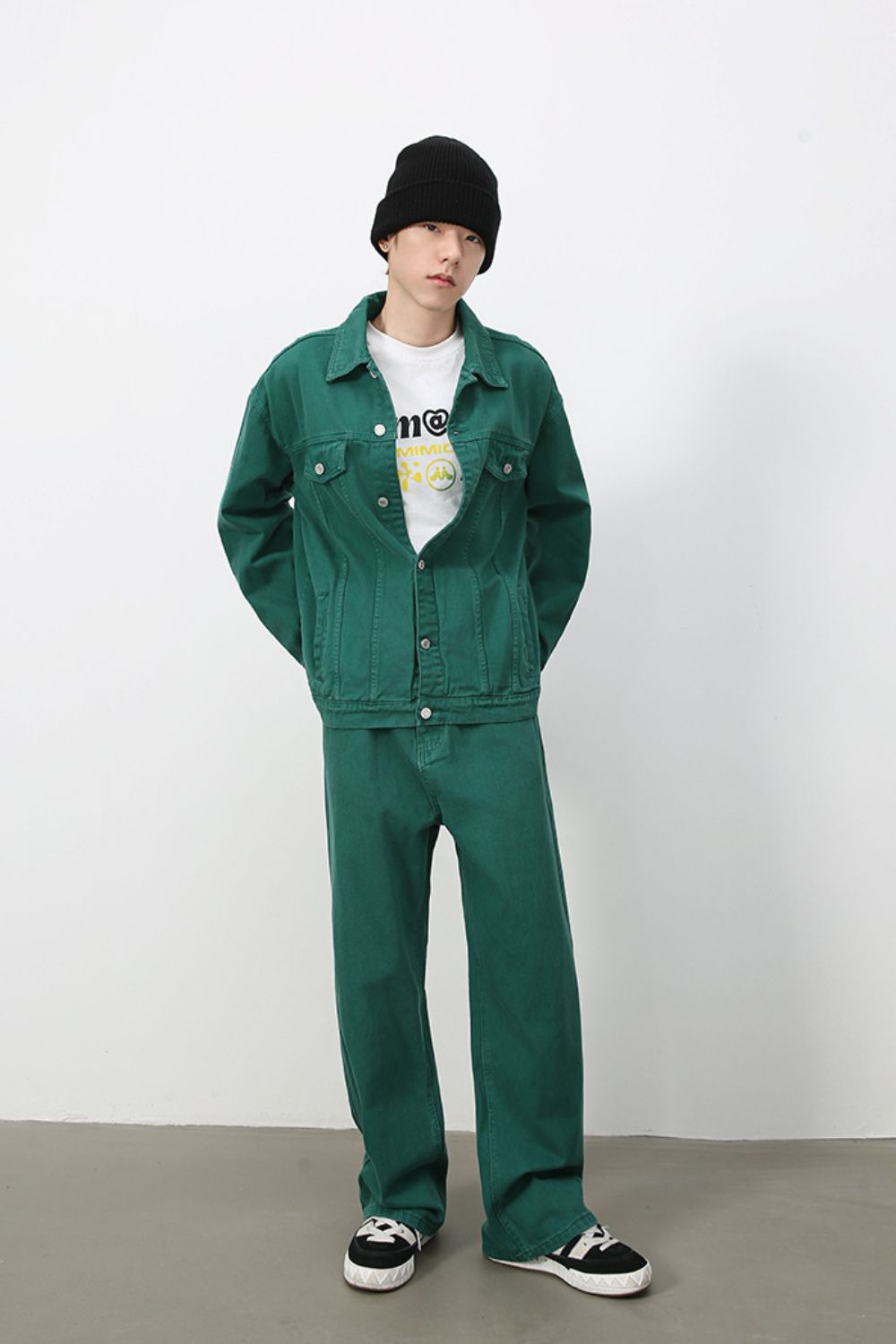 Men's Baggy Jeans with Pockets