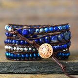 Alloy Bead Braided Bracelet - felvior