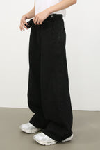 Men's Mid Rise Wide Leg Jeans