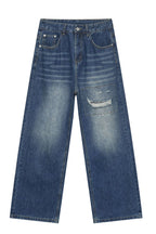 Men's Distressed Jeans with Pockets