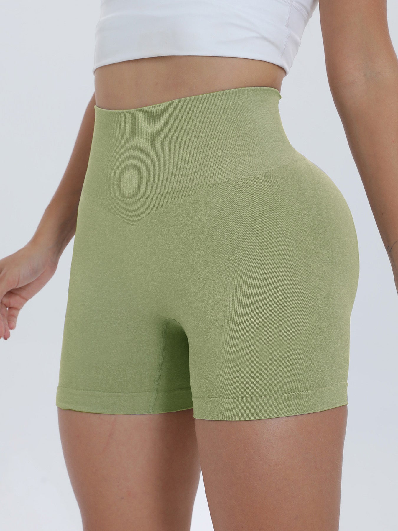 High Waist Active Shorts - felvior